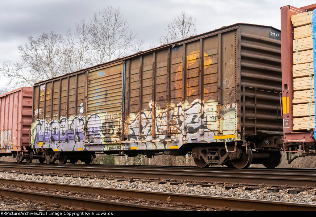 CSX Boxcar #507399 on Q422